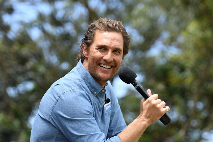 Matthew McConaughey hefur gefið orðrómi um mögulegt framboð hans byr undir báða vængi.