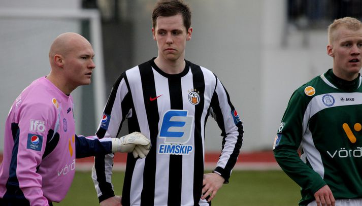 Kjartan Henry í leik með KR í sumar.