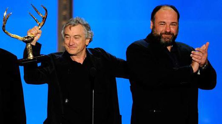 Robert De Niro og James Gandolfini.