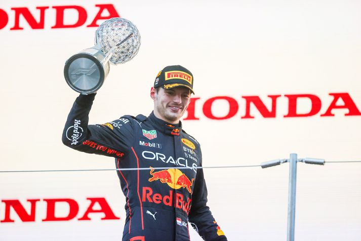 Max Verstappen er heimsmeistari annað árið í röð.