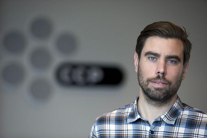 Eldar Ástþórsson. EVE-ráðstefnan er haldin fyrir spilara tölvuleiksins EVE Online í Bandaríkjunum.
