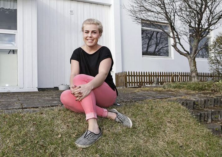 Kristín Inga Jónsdóttir fór með þremur vinkonum á undankeppni Eurovision í Malmö. 