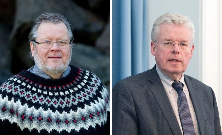 Össur Skarphéðinsson og Einar K. Guðfinnsson.