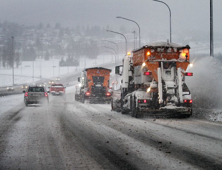 Mest verður þjónustan á vegum á suðvesturhorninu í kringum höfuðborgina.