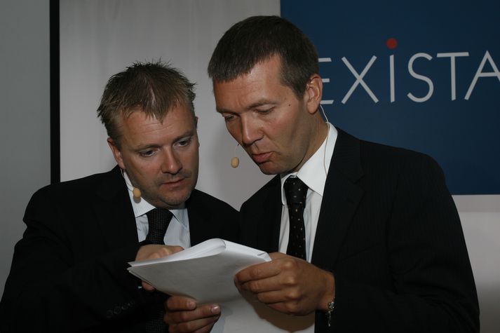 Bræðurnir Lýður og Ágústs Guðmundssynir í Bakkavör eru í hópi þeirra Íslendinga sem hafa fjárfest í Bretlandi undanfarin ár.