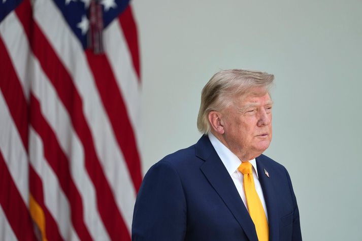 Donald Trump hefur aldrei mælst óvinsælli, en hann hefur tvisvar sinnum áður mælst jafn óvinsæll.