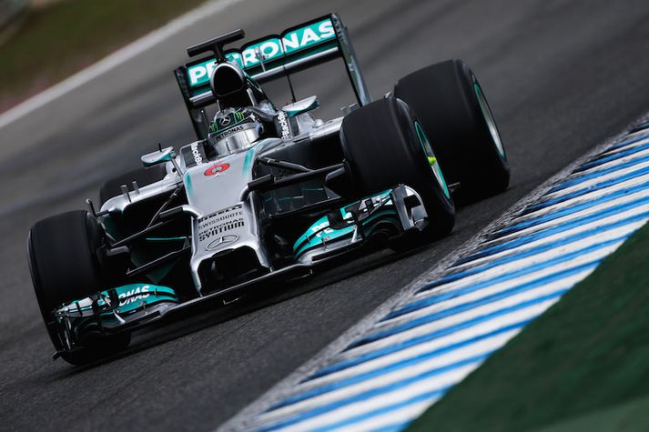 W05 bíllinn hefur reynst Mercedes vel en gæti á meira inni.