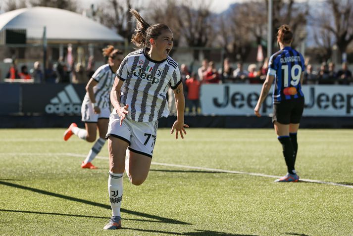 Sara Björk Gunnarsdóttir og stöllur hennar í Juventus enda tímabilið á stórsigri.