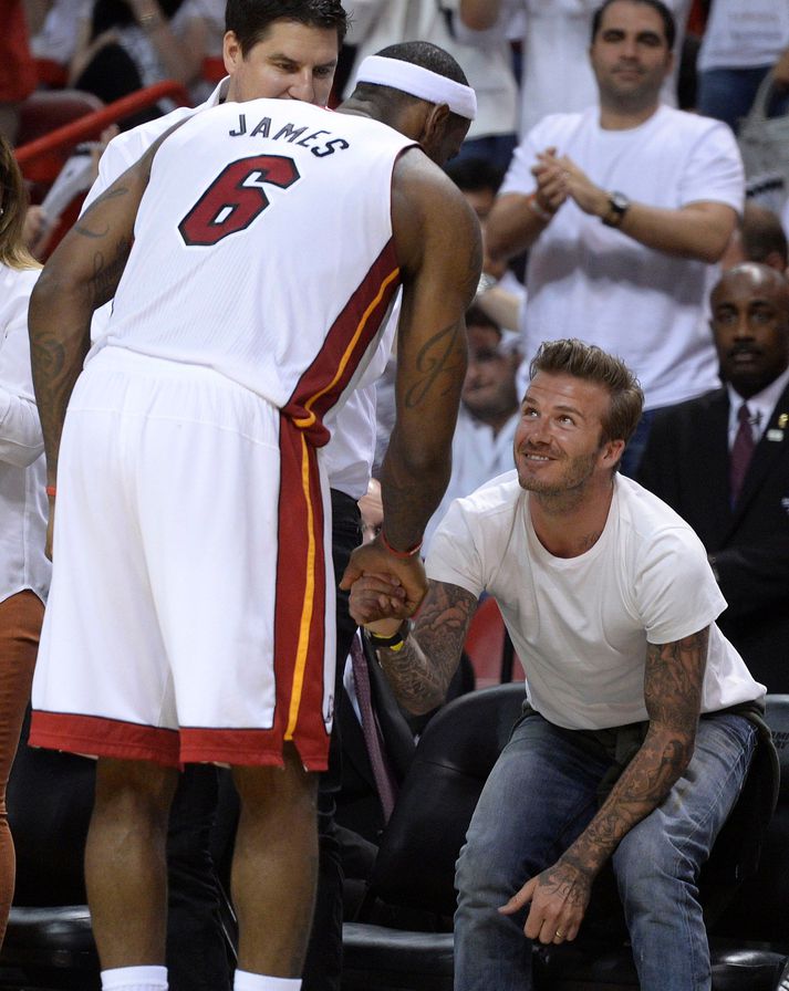 James og Beckham.