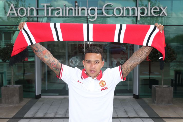 Memphis Depay spilar með United næstu árin.