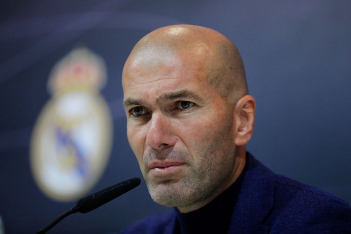 Zidane þjálfar í dag Real Madrid.