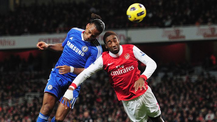 Drogba í leik gegn Arsenal.