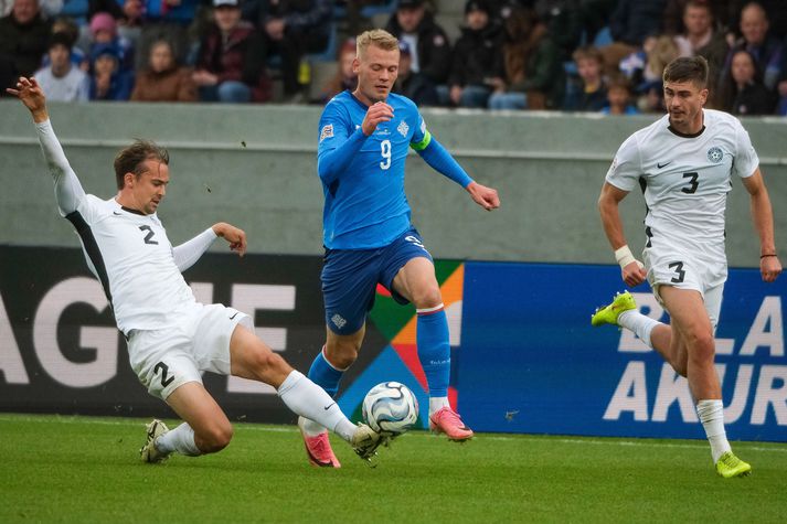 Orri Steinn Óskarsson, fyrirliði Íslands, veit að íslenska liðið getur gert betur í næsta leik gegn Lúxemborg.