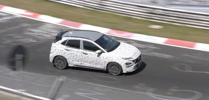 Hyundai Kona N á Nürburgring