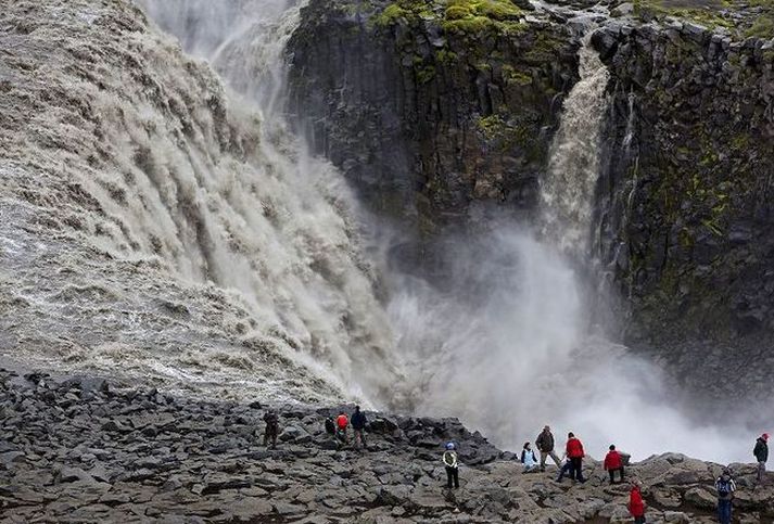 Erlendi ferðamaðurinn hafði ætlað sér að mynda Dettifoss en fór í öfuga átt.