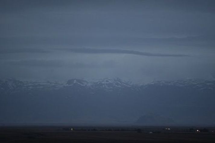 Gos er hafið í Eyjafjallajökli. Mynd/ Anton.