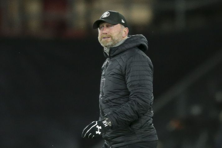 Ralph Hasenhüttl var í sjöunda himni eftir að Southampton sigraði Liverpool.