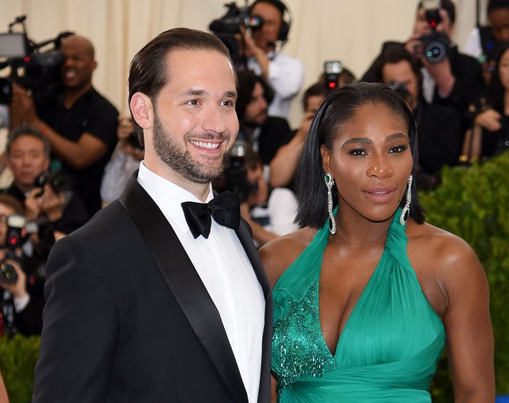 Þau Serena Williams og Alexis Ohanian trúlofuðust í desember á síðasta ári.