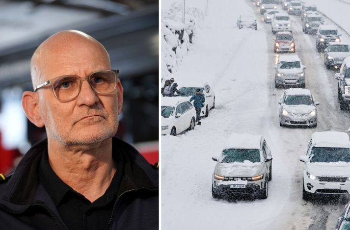 Jón Viðar segir að það eigi að liggja fyrir um kvöldmatarleyti hvort skólahald breytist á morgun vegna veðurs. 