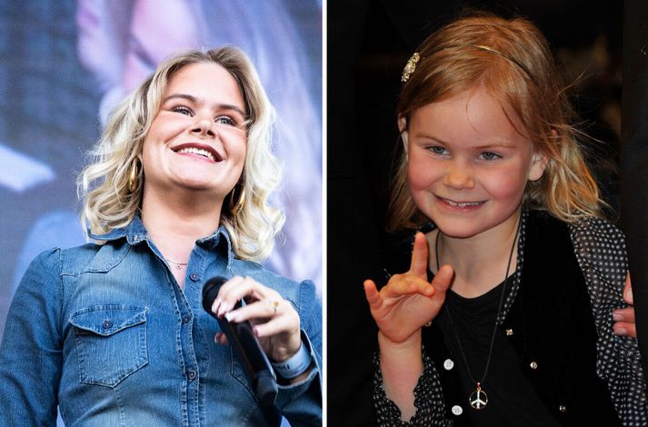 Annika Wedderkopp hóf leikferil sinn sem ung stúlka en er nú að rísa sem ein stærsta poppstjarna Danmerkur.