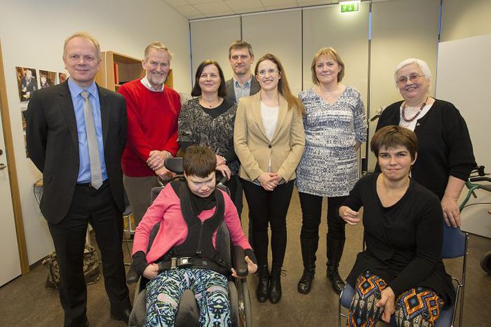 Illugi Gunnarsson menntamálaráðherra var viðstaddur.