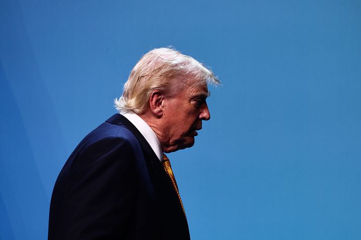 Donald Trump Bandaríkjaforseti.