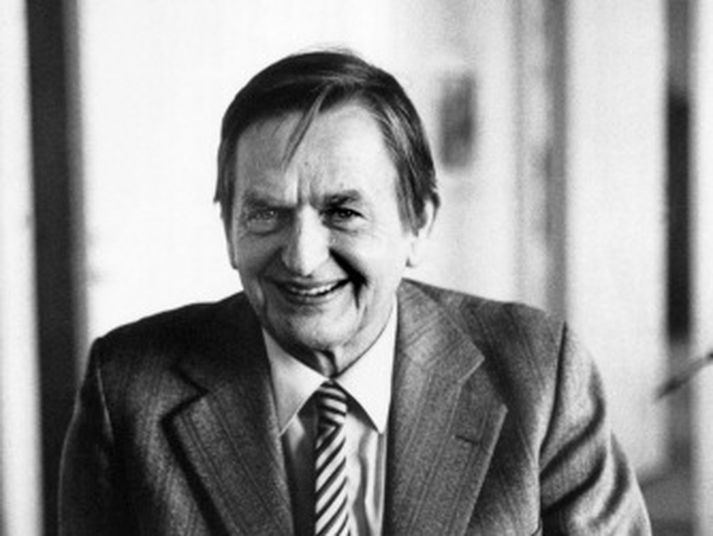 Olaf Palme var myrtur árið 1986. Mynd/ AFP.