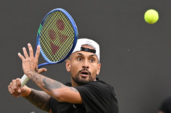 Nick Kyrgios hefur best náð 13. sæti á heimslistanum í tennis.