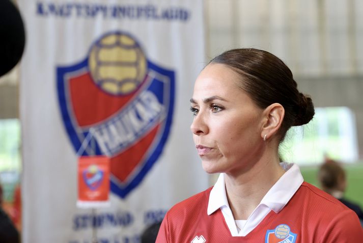 Sara Björk er snúin aftur heim í Hauka. 
