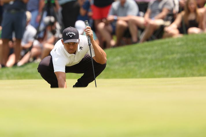 Xander Schauffele leiðir að loknum fyrsta hring á PGA-meistaramótinu.