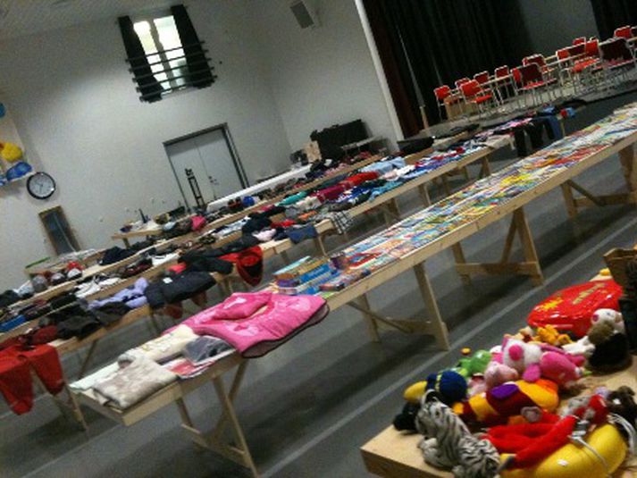 Það verður ýmislegt í boði í Hofsstaðaskóla í dag.