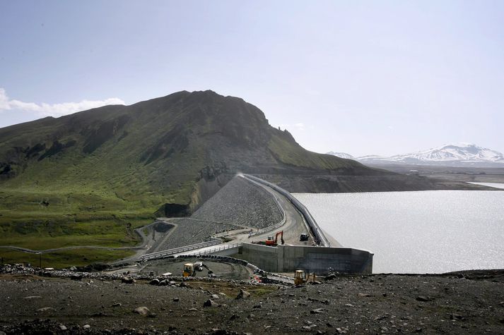 Hálslón. Fréttablaðið/Pjetur