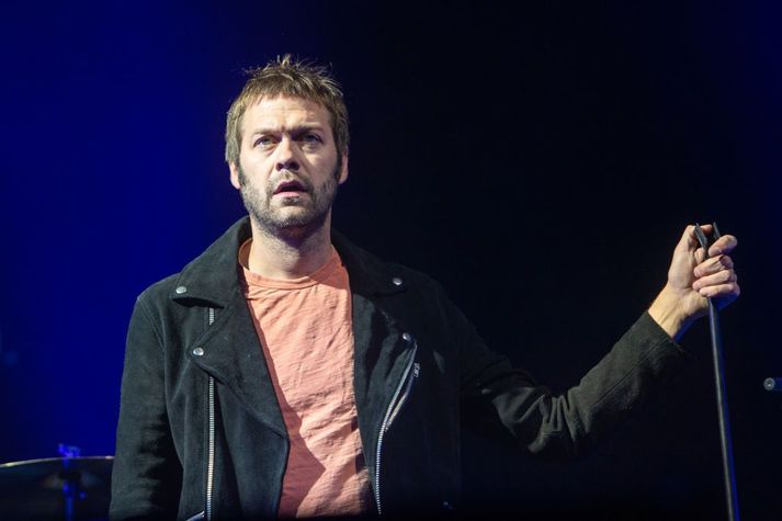 Tom Meighan á tónleikum Kasabian í Edinborg árið 2018.