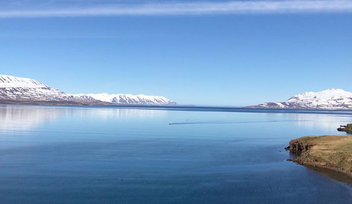 Eyjafjörður er sjókvíalaus, enn sem komið er.