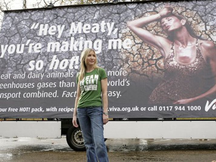 Heather hóf herferðina í Hyde park í gær.