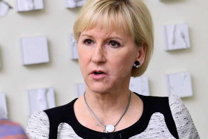 Margot Wallström, utanríkisráðherra Svíþjóðar.