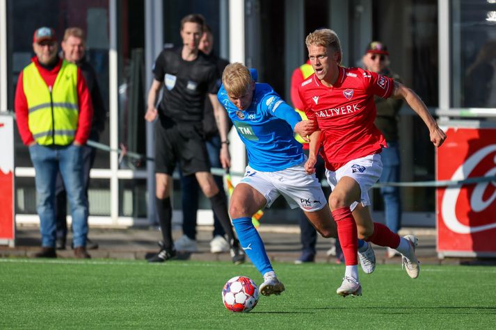 Adam Ægir Pálsson lék alls 45 deildar- og bikarleiki með Val og skoraði ellefu mörk