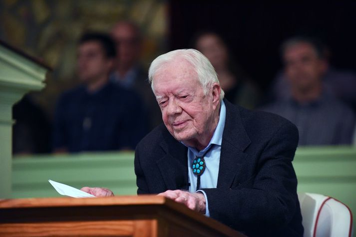 Jimmy Carter árið 2019.