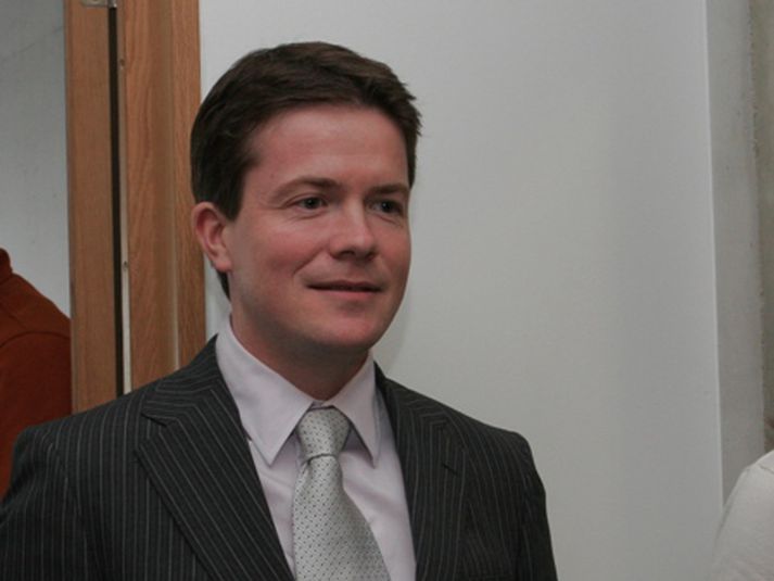 Björgvin G. Sigurðsson viðskiptaráðherra.