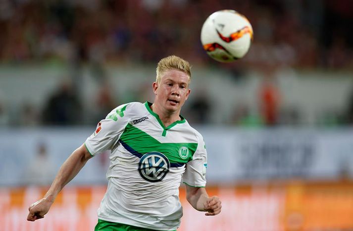 De Bruyne í leik með Wolfsburg.