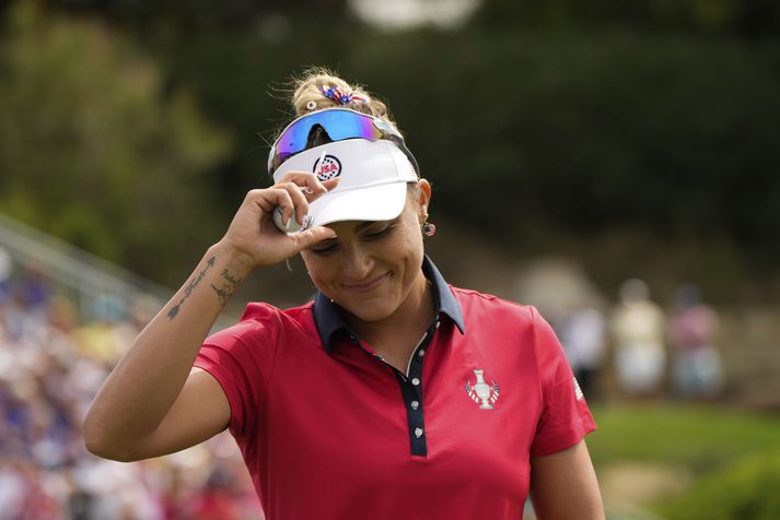 Lexi Thompson þáði boð um að taka þátt í karlamóti og verður sjöunda konan í sögunni sem reynir slíkt.