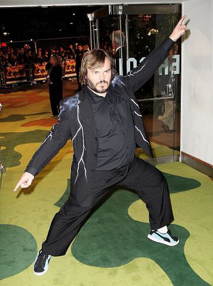 Vaktagengið hefur grínast með það að ef einhver Hollywood-stjarna ætti að leika Pétur Jóhann þá væri það Jack Black.