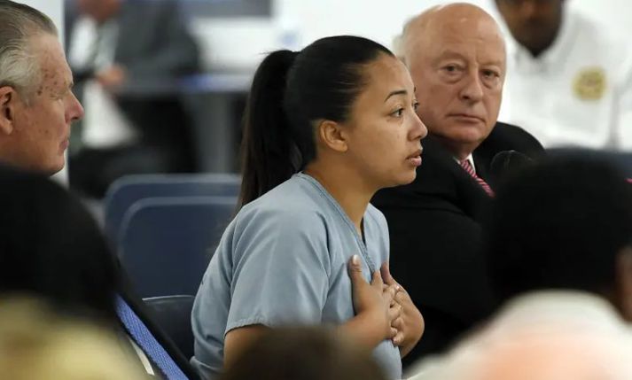 Cyntoia Brown var dæmd til lífstíðarfangelsis.