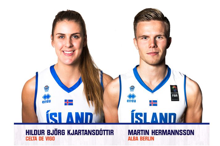 Hildur Björg Kjartansdóttir og Martin Hermannsson,