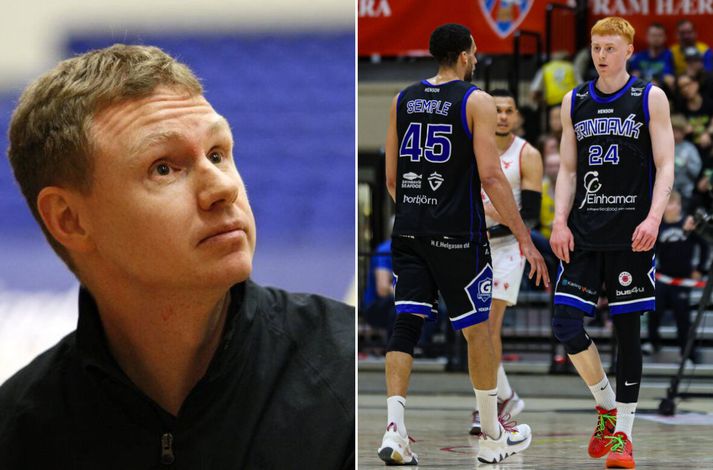 Helgi Jónas er enginn aukvissi þegar kemur að körfubolta. Hann er ósáttur með skipulag Grindavíkur liðsins en sonur hans, Arnór Tristan, spilar með liðinu.