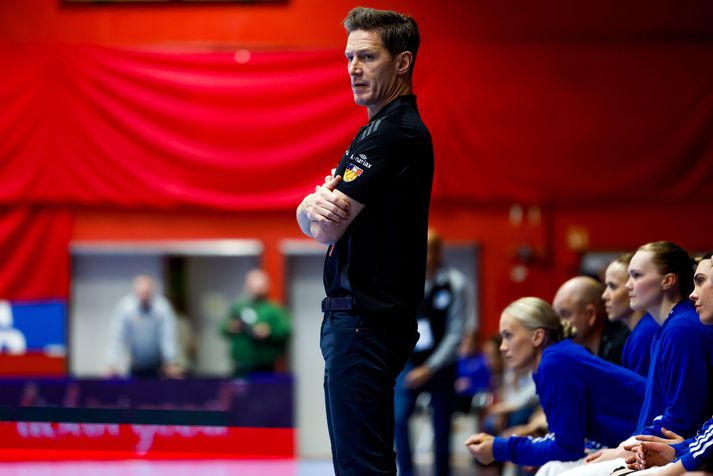 Arnar Pétursson segir liðið hafa tekið miklum framförum frá síðustu leikjum í undankeppni EM. 