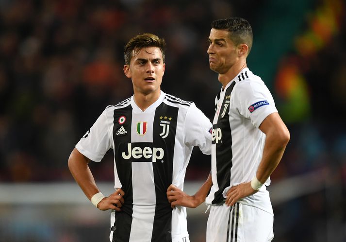 Ronaldo og Dybala í kvöld.