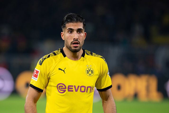 Emre Can í búningi Dortmund.