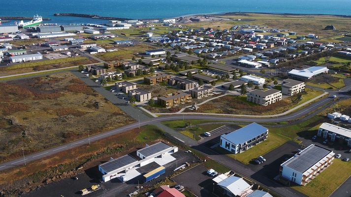 Íbúðirnar í hverfinu verða tveggja til fjögurra herbergja á bilinu frá 60 til 95 fermetrar.