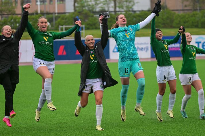 Blikar fögnuðu sigri 